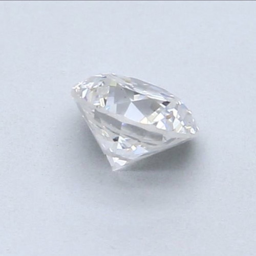 Natural diamond 0.42 carats VVS2 with engraving and certification