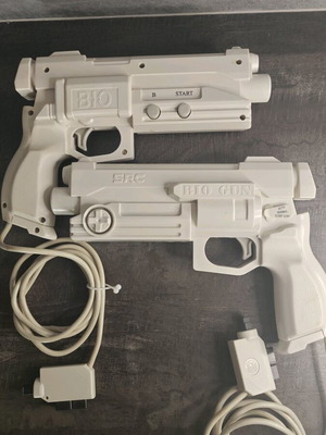 SRC Bio Gun Light Guns για Sega Dreamcast μεταχειρισμένα, σετ 2 τεμαχίων