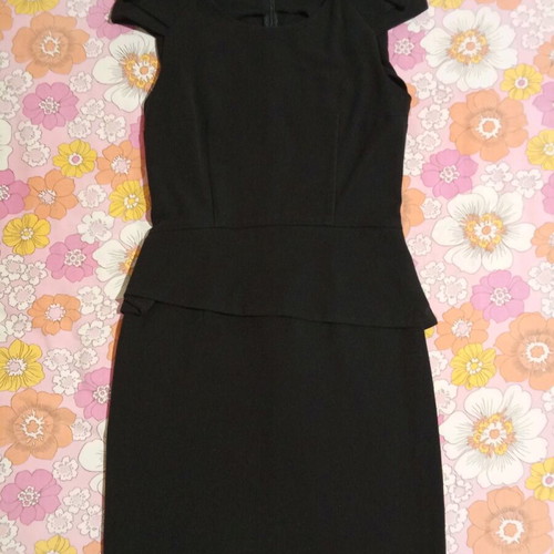 Black Grama dress like new, viscose, size M