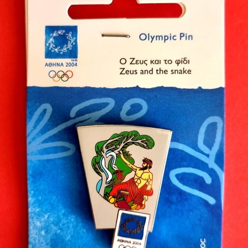 Olympic pin set Athens 2004 new, 6 pins with Aesop's fables theme