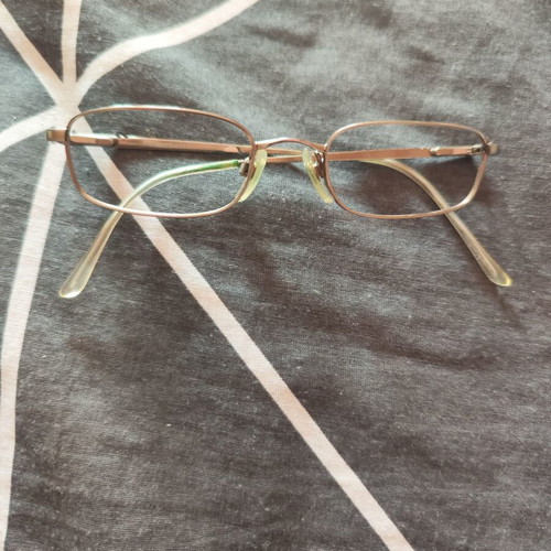 Emporio Armani eyeglass and sunglasses frame like new, gold