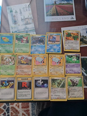 Κάρτες Pokemon σαν καινούργιες, σετ 15 τεμαχίων