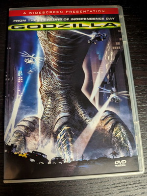 Godzilla (1998) DVD new, action sci-fi with subtitles