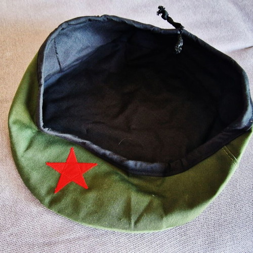 Che Guevara double-sided beret, collectible, authentic from Cuba
