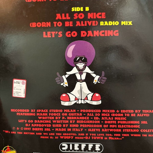 Vinyl record used