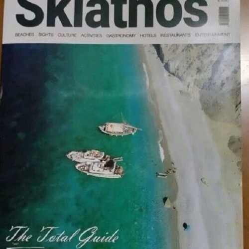 Skiathos Travel Guide 2024-25, new, Greek-English, 180 pages