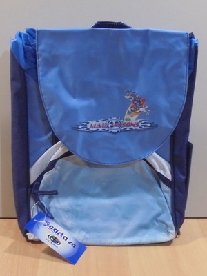 Maui & Sons σχολική μπλε τσάντα πλάτης καινούργια με εργοστασιακά σημάδια