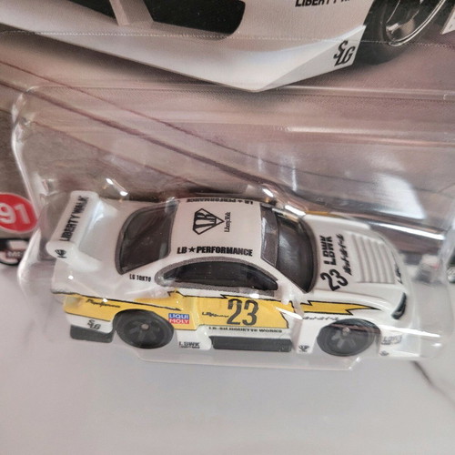 Hot Wheels LB Super Silhouette Nissan Silvia S15 white premium