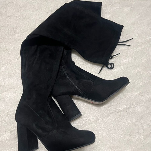 Elta black boots used, size 37