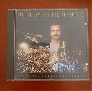 YANNI LIVE AT THE ACROPOLIS αυθεντικό CD.