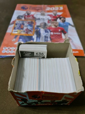 Premier League 2023 Panini αυτοκόλλητα και σφραγισμένο άλμπουμ καινούργιο