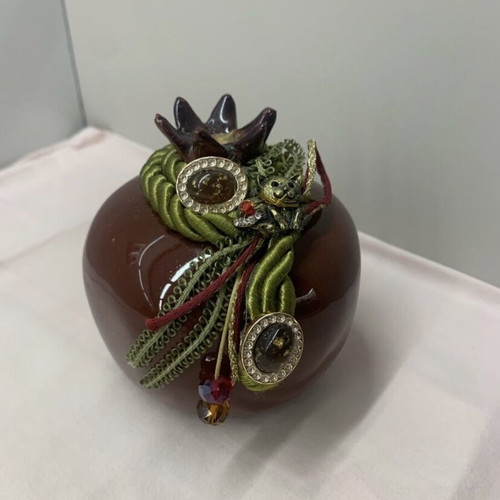 Decorative pomegranate new, gift for teacher