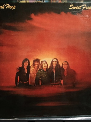 Sweet Freedom Uriah Heep vinyl LP album 1973 used