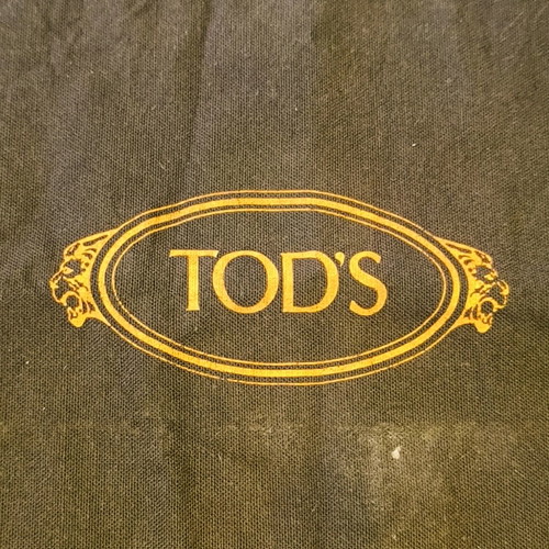 Tod's dust bag used, cotton with drawstring