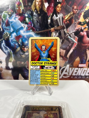 Κάρτα Doctor Strange Marvel Official Top Trumps σε άριστη κατάσταση