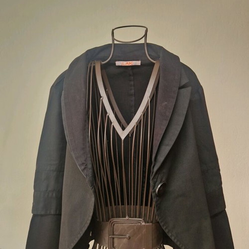 LAK cotton blazer vintage like new, black size M
