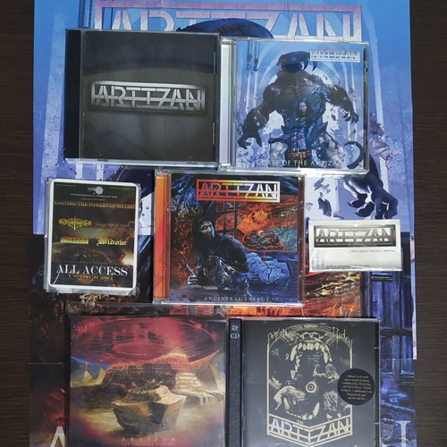 Artizan 5 CD used like new metal collection with backstage pass