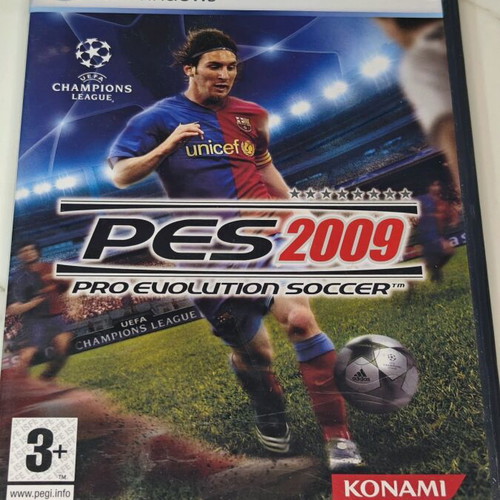 Pro Evolution Soccer 2009 PC DVD used with Lionel Messi