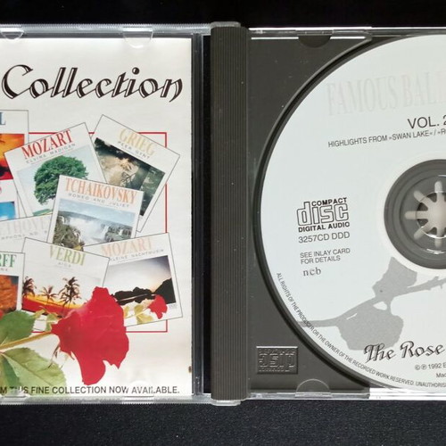 Famous ballet music 2 CDs used, classical