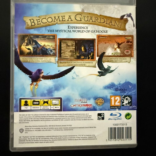 Legend of the Guardians PlayStation 3 game used, action