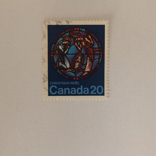 Canada 20c Christmas Noël collectible stamp like new