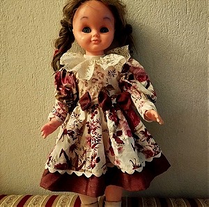 Vintage κούκλα δεκαετίας 70'-80' δώρο παλιά μικρότερη κούκλα