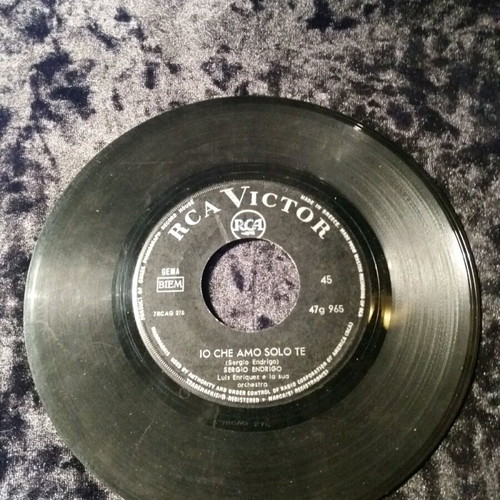 Sergio Endrigo-Aria di neve 7" used, entechno