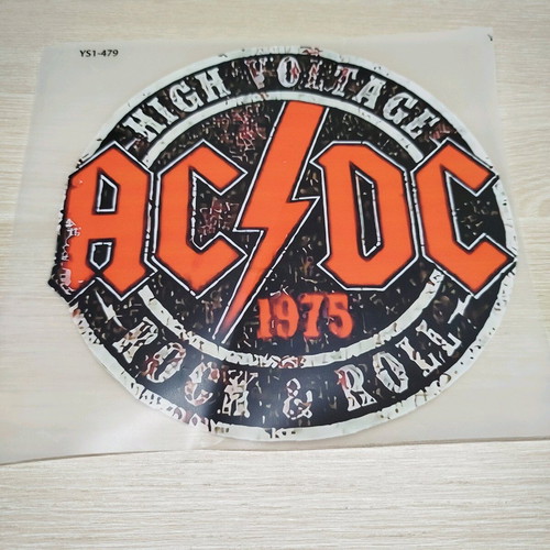 AC/DC iron-on patch new with High Voltage album logo