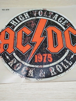 AC/DC iron-on patch new with High Voltage album logo