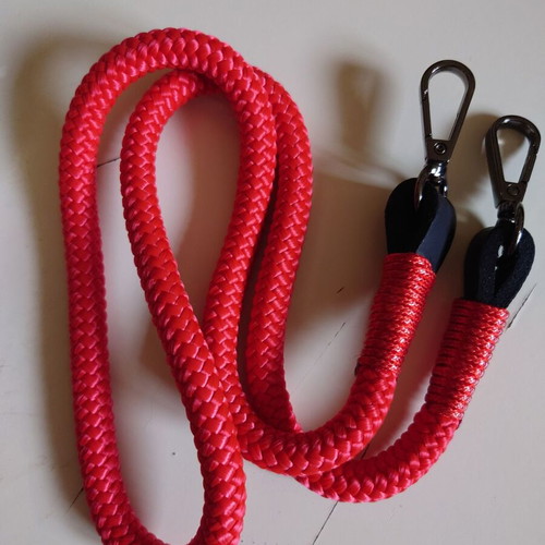 Handmade 90cm red camera strap new
