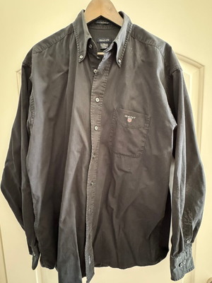 Gant men's black shirt XL used