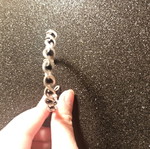Alternative handmade bracelet stainless wire adjustable size