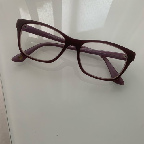 Vogue women's myopia glasses frame like new, purple