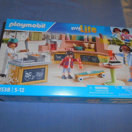 Playmobil 71538 My Life Fast Food new, 54 pieces