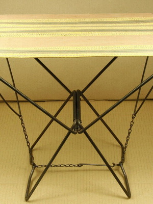 Folding stool 1921 Greek made used