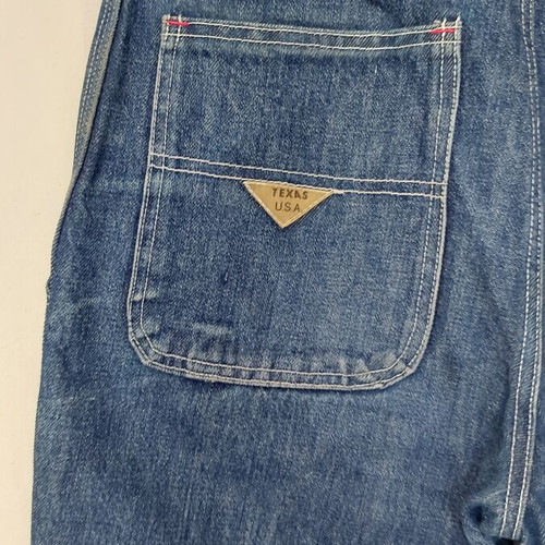 Texas Carpenter vintage unisex jeans, high waist, denim