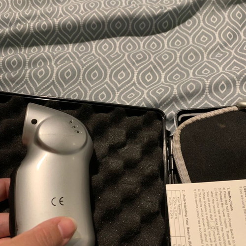 Alcohol Tester like new with new mouthpieces in cellophane