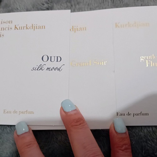Maison Francis Kurkdjian Oud Silk Mood, Grand Soir, Gentle Fluidity 2ml new testers