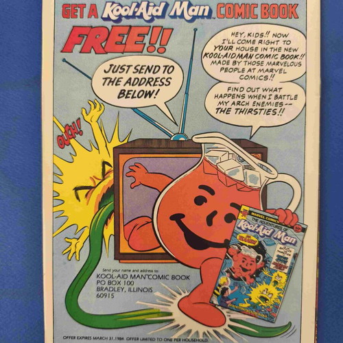 ROM 44 comic used, English