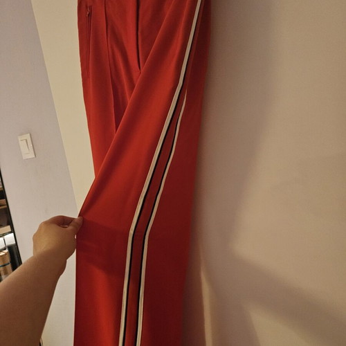 Red pants with side stripe like new & Other Stories size S