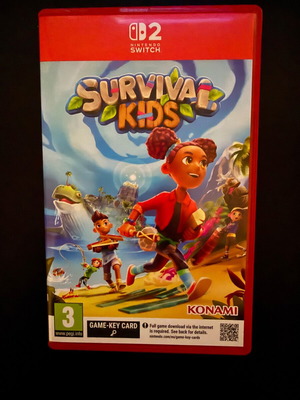 Survival Kids Nintendo Switch 2 σαν καινούργιο, Game-Key Card