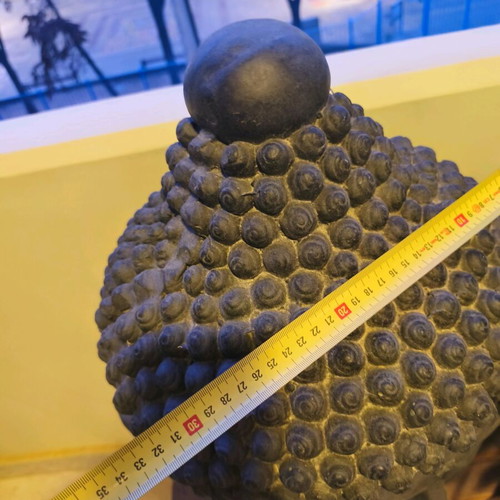 Buddha statue XL like new, plaster floor decoration