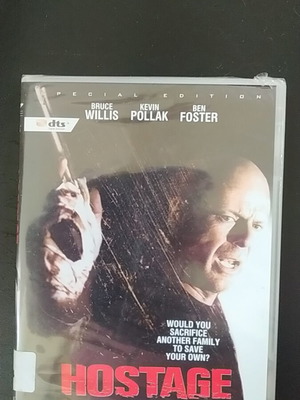 Hostage DVD new, action adventure with Greek subtitles