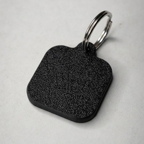 3D-Printed TikTok Keychain with NFC Chip made to order, multicolor