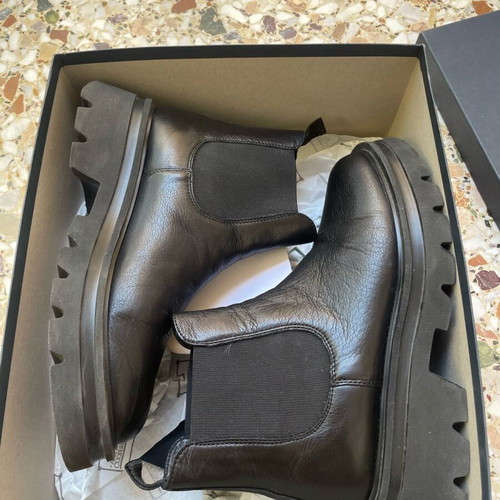 Antica Cuoieria ankle boots like new, black, size 40