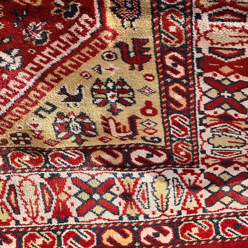 Handmade Turkish Wool Rug used 260x160 cm vintage oriental
