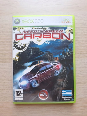 Need for Speed Carbon Xbox 360 като нов с ръководство и кутия