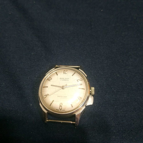 Poljot 17 Jewels Antishock men's manual wristwatch used