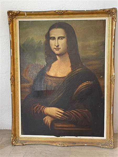 pinakas Joconda Mona Lisa tou Da Vinci