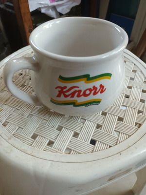 Διαφημιστική πορσελάνη κούπα Knorr
